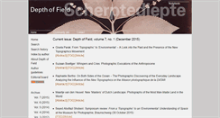 Desktop Screenshot of journal.depthoffield.eu